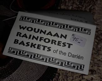 Native American Wounaan Rainforest Baskets Of The Darien (Eagle)