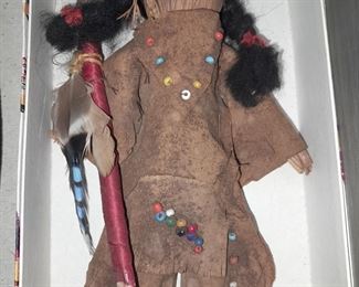 Native American Handmade Doll