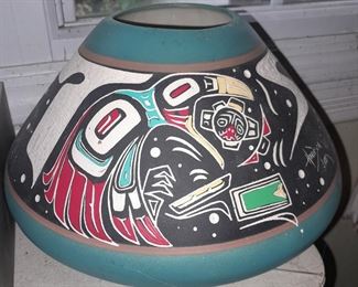 Native American Pottery Signed By "Harrison Juan" (1995)