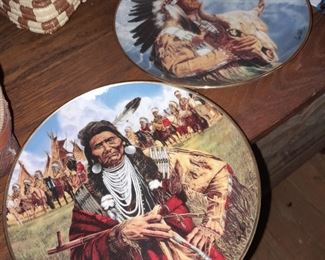 Native American Collector's Plates
