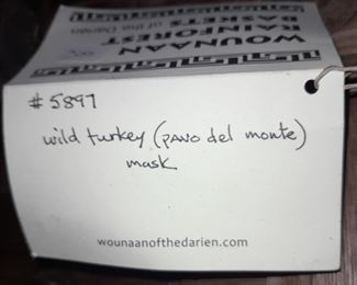 Native American Wounaan Rainforest Baskets Of The Darien (Wild Turkey)