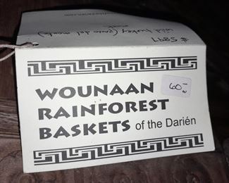 Native American Wounaan Rainforest Baskets Of The Darien (Wild Turkey)