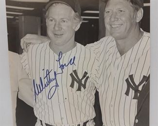 Whitey Ford NY Yankees Autographed Photograph
