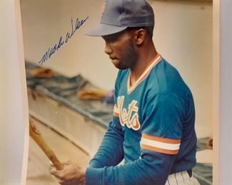 Mooki Wilson Autographed Photograph