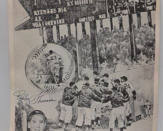 Bobby Thomson Autographed Photograph