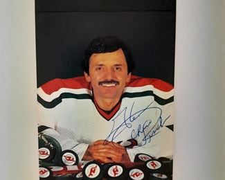 Glenn Resch Autographed Postcard