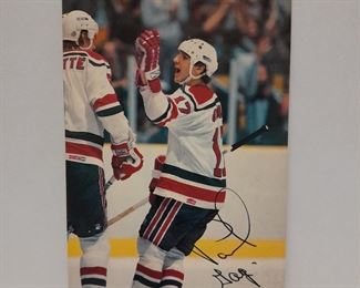 Paul Gagne Autographed Postcard