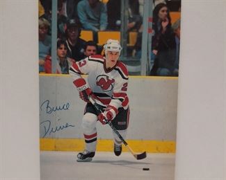 Bruce Driver Autographed Postcard