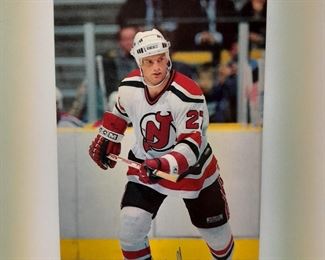 Kirk Muller Autographed Postcard