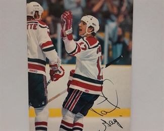 Paul Gagne Autographed Postcard