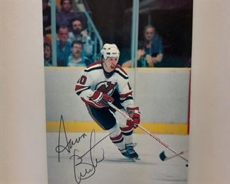Aaron Broten Autographed Postcard