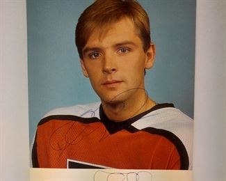Thomas Eriksson Autographed Postcard