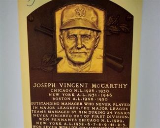 Joseph McCarthy Autographed Postcard