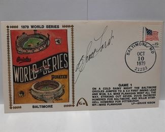 Autographed 1st Day USPS Cover Envelope W/ Stamp