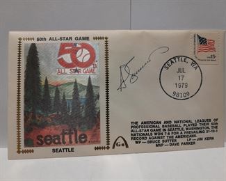 Autographed 1st Day USPS Cover Envelope W/ Stamp