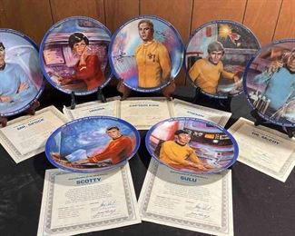 FirstEver Star Trek Plate Collection