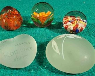 Glass Paper Weights