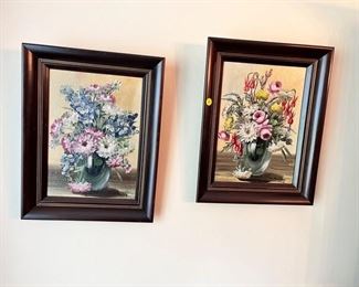 TWO FRAMED PRINTS