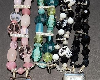 Ladys watches with extra bands, Geneva