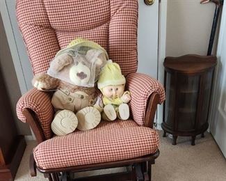 Rocking chair with stool,  Glider 