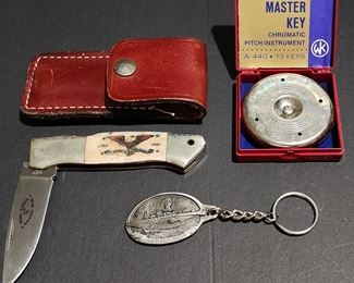 Pocket knife, The master key