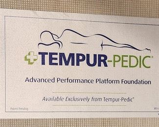 Queen Box and mat , like new