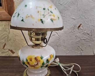 Parlor Hand Painted Lamp