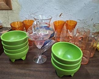 Mega Lot of Summer Fun Plastic Dishware 