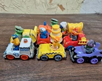 8 Muppets Inc Metal Vintage Toy Cars 1980s