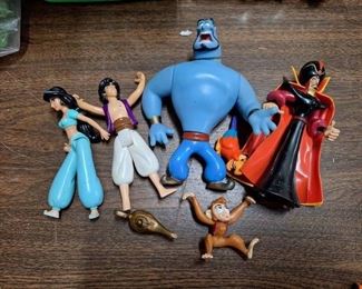 Lot of Aladdin Disney Collectible Toys