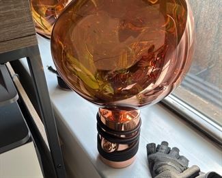 Tom Dixon melt floor light out of copper

$750 for the pair original retail price was $1800