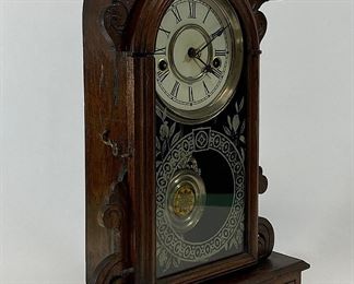 Walnut Seth Thomas Mantle Clock, Working
