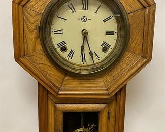 Sessions Oak Regulator Clock