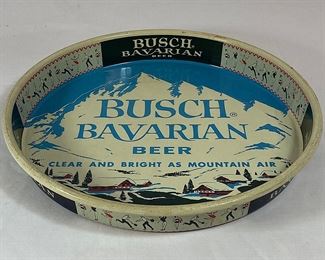 Busch Bavarian Beer  Tray, Anheuser Busch