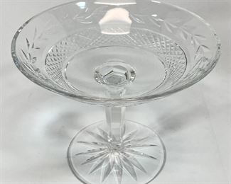 Brilliant Cut Glass Bowl Compote