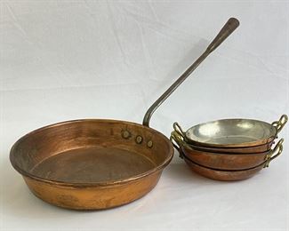 Copper Skillet, Sauté Pans