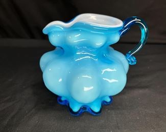 VTG Kanauha Cased Blue Mini Melon Pitcher    
