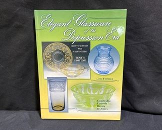 Elegant Glassware of the Depression Era Book  10th edition
