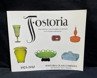 Fostoria Fine Crystal and Colored Glassware Book 
