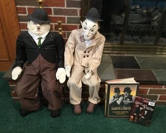 Laurel & Hardy Plush Figurines
