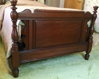 Close-up of Footboard