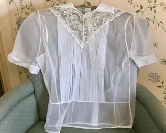 Vintage Sheer Blouse