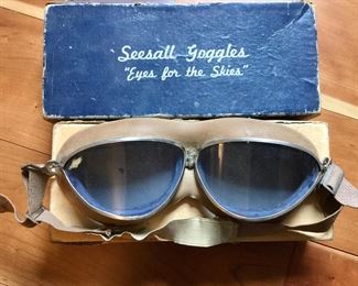 Vintage Seesall - Goggles "Eyes for the  Skies" w/Box