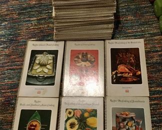 Time Life Spiral Bound Cookbooks   Vintage