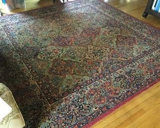 Karastan  Area Rug 8.8 x 8.8  100% Worsted Wool Pile