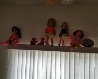 Vintage dolls,