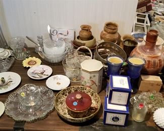 Avon bicentennial  items,dishes