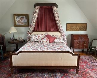King size bed with detachable canopy! 