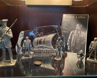 Lloyd Lillie,  Boston , National, statue artist.  Small statues