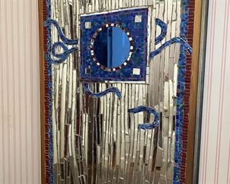 Moasice wall art! Fabulous...